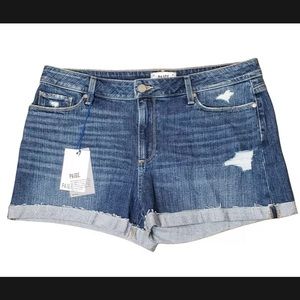 NWT Paige Jimmy Jimmy Jen Destructed Shorts Sz 26
